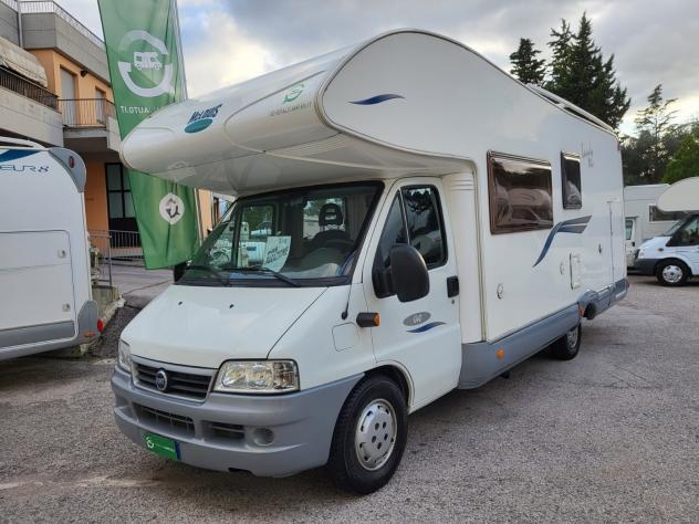 CAMPER MCLOUIS DUCATO MANSARDATO 7 POSTI LETTI CASTELLO CLIMATIZZATORE FOTOVOLTAICO GENERALI USATO - Foto 2