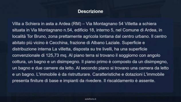 Immobile in asta di 125 m² con più di 5 locali in vendita a Ardea - Foto 5