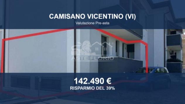 Immobile in asta di 151 m², box auto in vendita a Camisano Vicentino