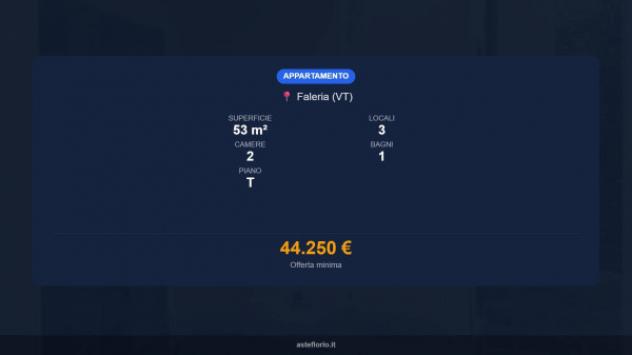 Immobile in asta di 53 m², box auto in vendita a Faleria - Foto 16