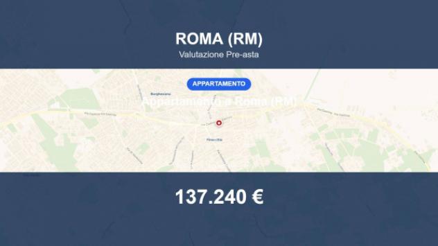 Immobile in asta di 104 m², box auto in vendita a Roma