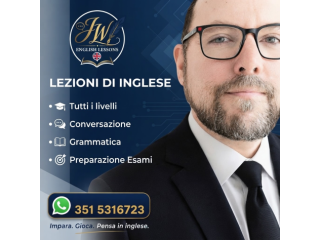 Inglese con Docente Qualificato | 1ª Lezione GRATIS + App & Libri Inclusi
