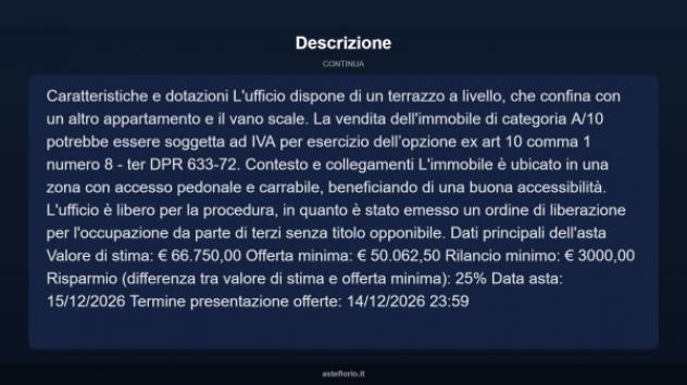 Immobile in asta di 15 m² in vendita a Roma - Foto 10