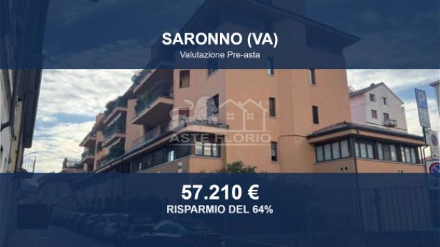 Immobile in asta di 92 m² in vendita a Saronno