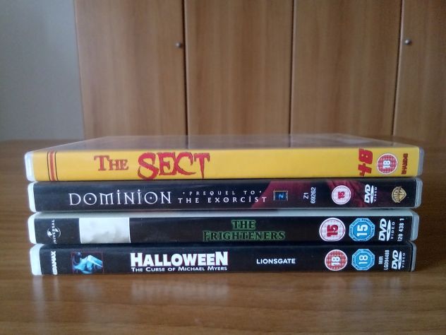 Lotto DVD IMPORT - Halloween 5 - La setta - Sospesi nel tempo - Dominion - Foto 2