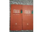 2 VECCHIE CARTINE GEOGRAFICHE 1953 TOURING CLUB