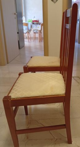 SEDIE IN LEGNO COPPIA
