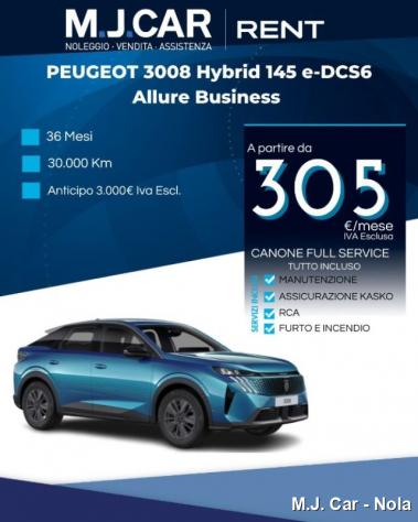 PEUGEOT 3008 Hybrid 145 e-DCS6 Allure Business 4 rif. 23896284