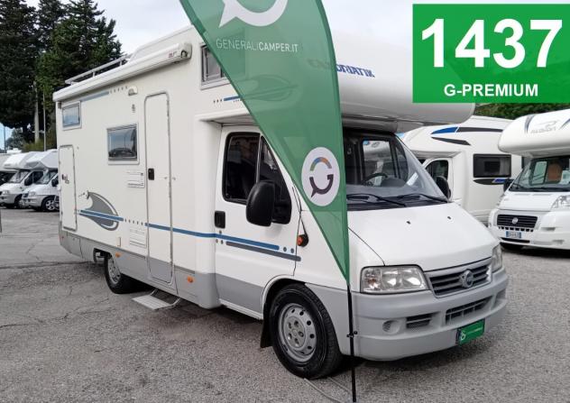 CAMPER ADRIA DUCATO MANSARDATO 6 POSTI DINETTE CENTRALE LETTI CASTELLO FOTOVOLTAICO TENDALINO LETTI CASTELLO CAMPEGGIO USATI GENERALI 1437