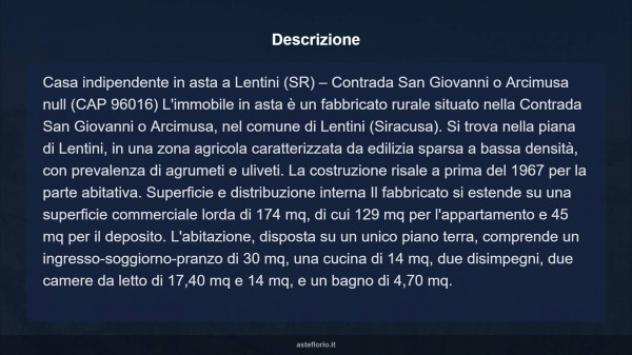 Immobile in asta di 174 m² con più di 5 locali in vendita a Lentini - Foto 14