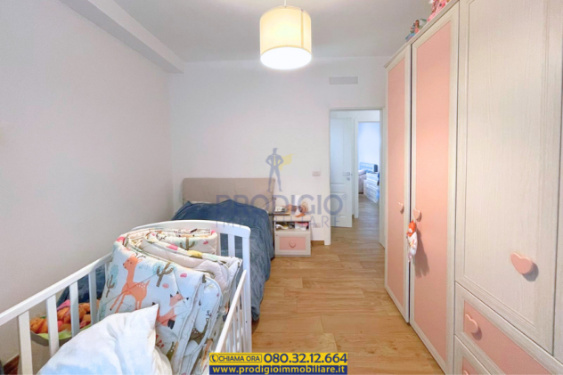 Rifinito appartamento 3 vani + acc 1° con ascensore in vendita a Molfetta - Foto 8