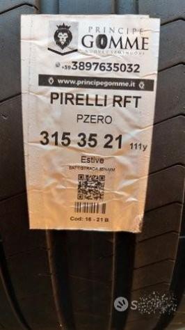 2 gomme 315 35 21 pirelli A16 - Foto 2
