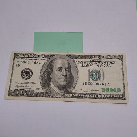 Banconota da 100 Dollari USA - Foto 2