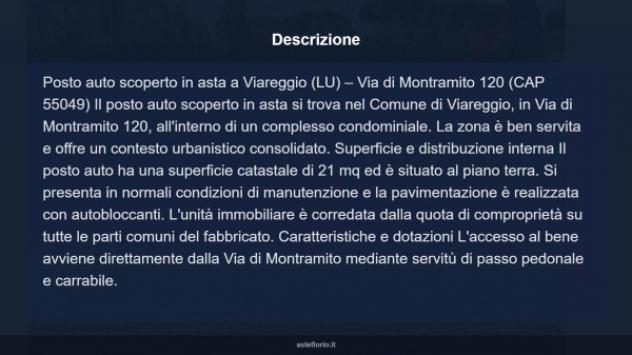 Immobile in asta di 21 m² in vendita a Viareggio - Foto 5