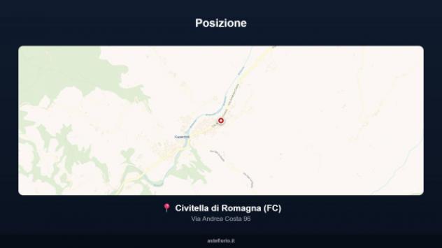 Immobile in asta di 202 m² con più di 5 locali e box auto in vendita a Civitella di Romagna - Foto 18