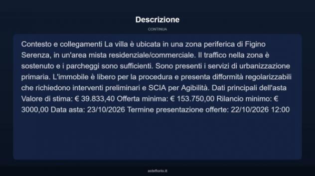 Immobile in asta di 347 m² con più di 5 locali in vendita a Figino Serenza - Foto 16