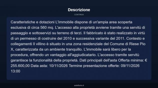 Immobile in asta di 216 m² con più di 5 locali in vendita a Riese Pio X - Foto 15