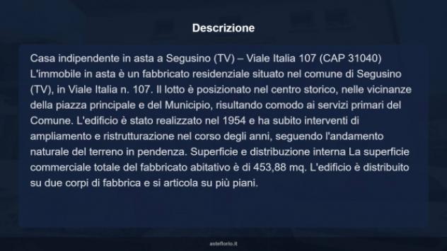 Immobile in asta di 453 m² in vendita a Segusino - Foto 12