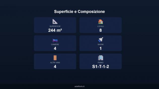 Immobile in asta di 244 m² con più di 5 locali in vendita a Verdello - Foto 16