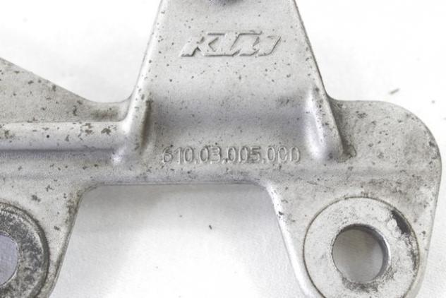 KTM 990 SUPER DUKE 6100300500001S SUPPORTO MOTORE SINISTRA 07 - 11 LEFT ENGINE BRACKET 61003005000 - Foto 3