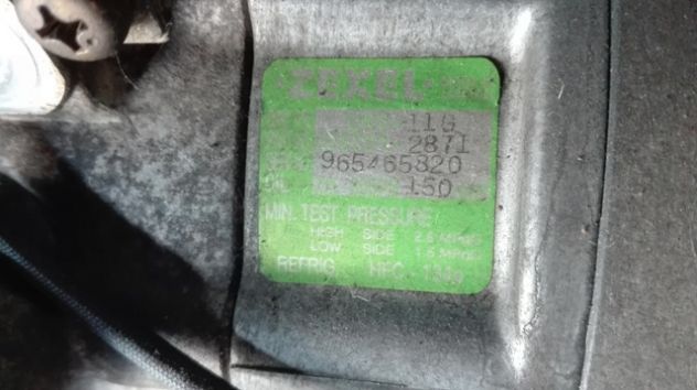 Compressore climatizzatore Mitsubishi Pajero Pinin 1.8 (MR315497) - Foto 6