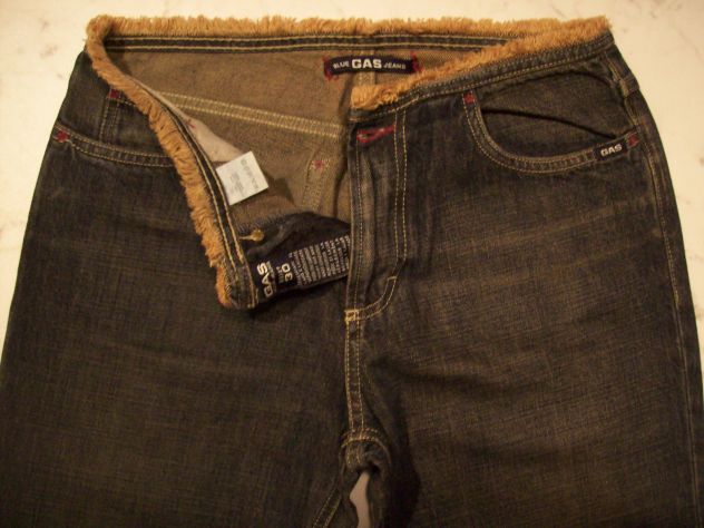 Pantaloni Jeans originali firmati unisex a zampa - Foto 3