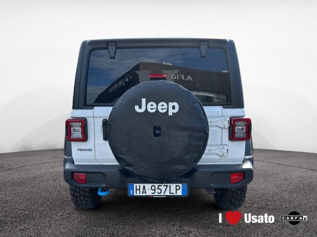 Jeep Wrangler Wrangler Unlimited 2.0 PHEV ATX 4xe Rubicon - Foto 5