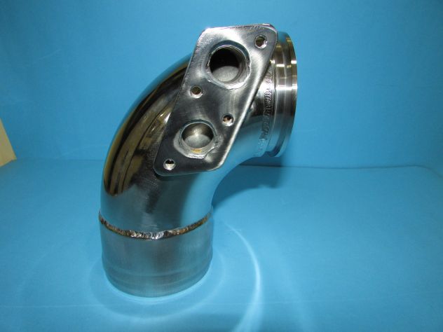 GOMITO/RISER in ACCIAIO INOX AISI 316L COMPATIBILE CON MOTORE: VOLVO PENTA - Foto 3