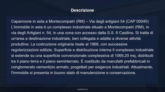 Immobile in asta di 1069 m² in vendita a Monte Compatri - Foto 9