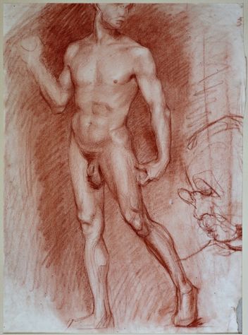 Modello uomo per nudo artistico, anche esplicito