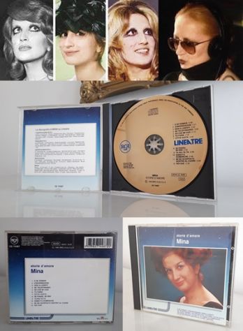 Mina – Storie D'Amore, RCA – CD 74487 Serie Linea Tre, CD 1990.