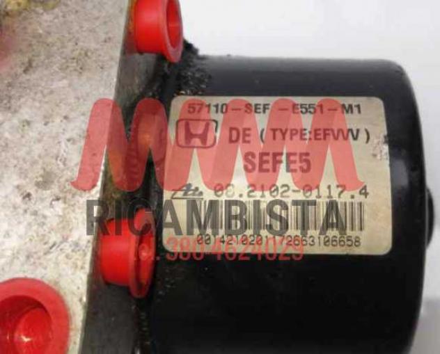 57110-SEF-E551-M1 Honda Accord centralina gruppo pompa ABS