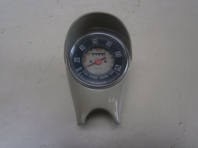 INDICATORE DI VELOCITA' CONTACHILOMETRI PER FIAT 500F ORIGINALE VEGLIA BORLETTI