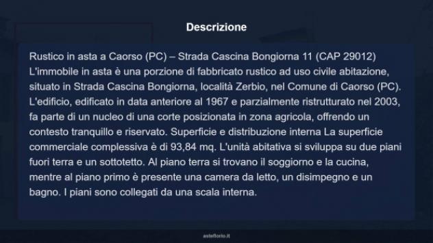 Immobile in asta di 93 m² in vendita a Caorso - Foto 14