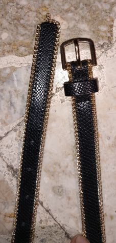 Cinturino pelle nero