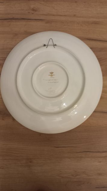 Coppia piatti in ceramica Capodimonte anni '70 - Foto 8