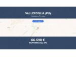 Immobile in asta di 55 m² in vendita a Vallefoglia