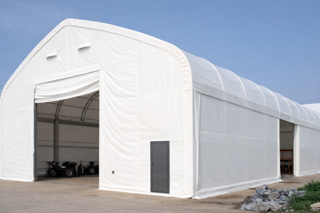 Tunnel da 15,25x24,4m Altezza 7,015m Altezza laterale 3,5m - Foto 2