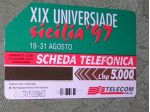 SCHEDA TELEFONICA ITALIA 55U