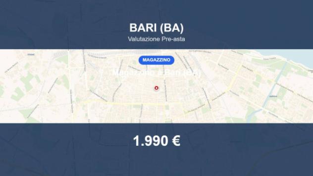 Immobile in asta di 11 m² in vendita a Bari