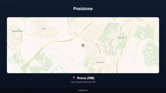 Immobile in asta di 352 m² con più di 5 locali e box auto in vendita a Roma - Foto 18