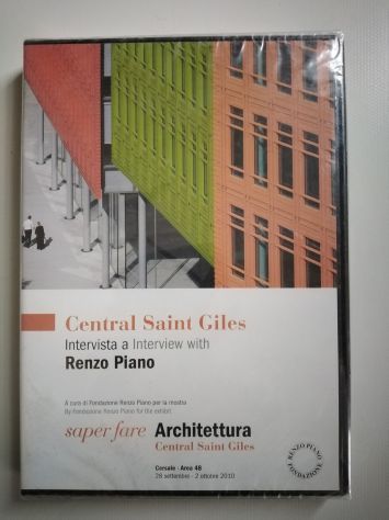 Renzo Piano DVD Central Saint Giles - LONDRA - 2010