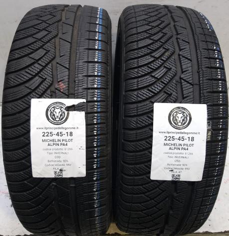 2 GOMME 225 45 18 MICHELIN A61266