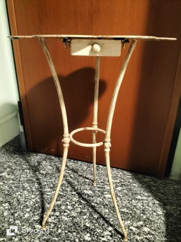 vendo tavolino in ferro battuto artigianato veneto - Foto 3