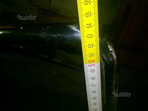 Porta tenda per vasca - inox 155 x 53 struttura - Foto 8