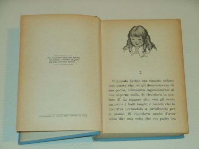 Un piccolo Lord, FRANCESCO BURNETT, A. Salani 1933. - Foto 3