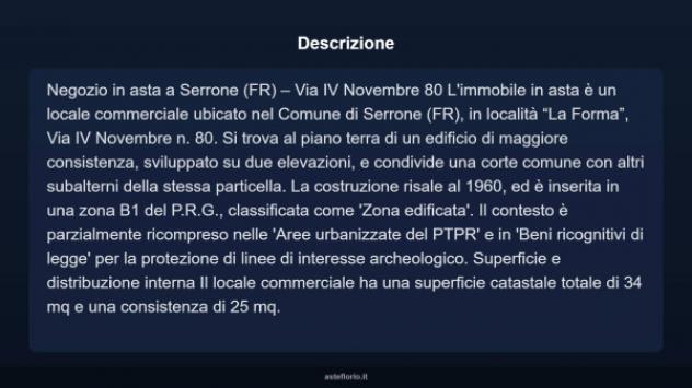 Immobile in asta di 34 m² in vendita a Serrone - Foto 10