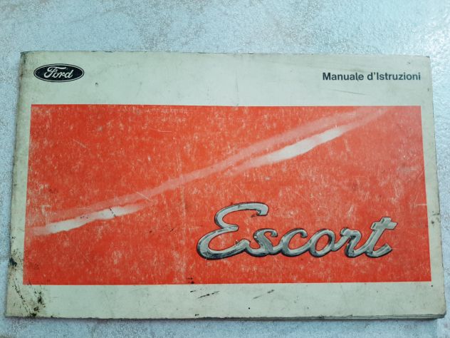 FORD ESCORT MANUALE D'ISTRUZIONI ANNO 1970 ORIGINALE
