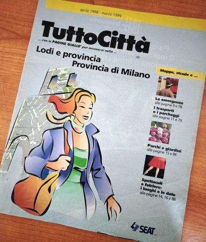 Tutto Citta’ Stradario TuttoCittà di Lodi e Provincia di Milano - Aprile 1998 - Foto 9
