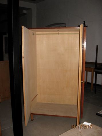 letti singoli in legno modernariato epoca 1960 - Foto 2